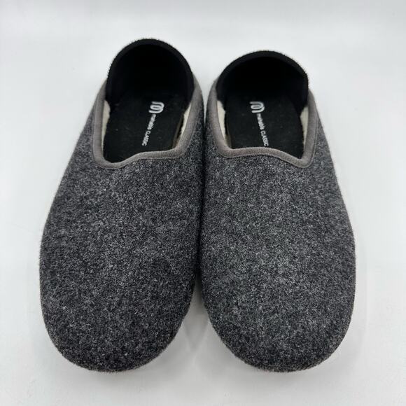 Mahabis Womens Classic Wool & Neoprene Slipper Shoes US 6.5 Yellow/Gray Comfort - Picture 11 of 15